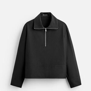 Zara Quarter Zip Hoodie - Small